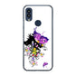 Android One S10 Y!mobile 高画質仕上げ 背面印刷 ハードケース バタフライ