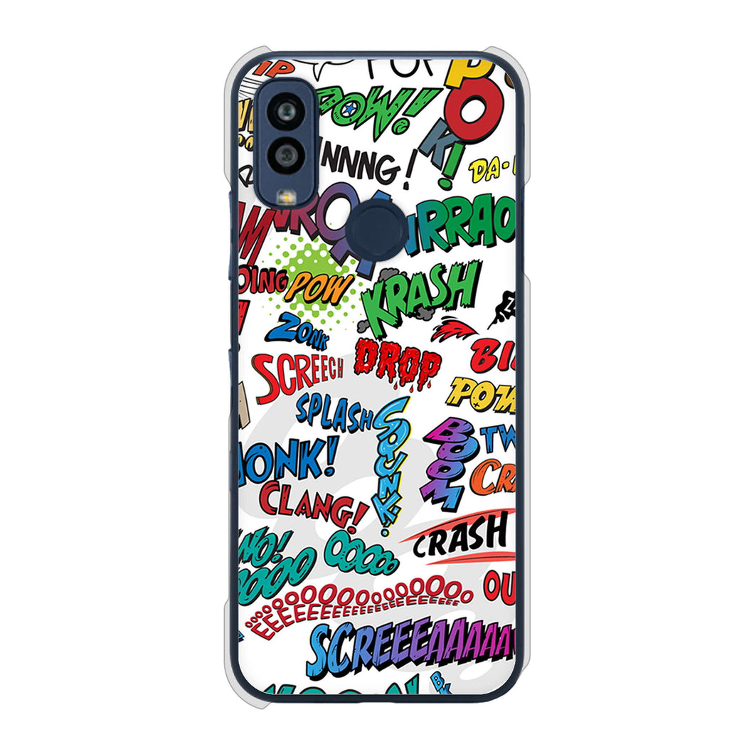 Android One S10 Y!mobile 271 アメリカン キャッチコピー ハードケース 背面印刷