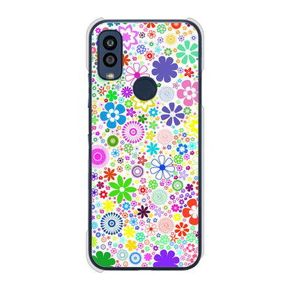Android One S10 Y!mobile 高画質仕上げ 背面印刷 ハードケース リバティプリント