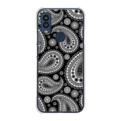 Android One S10 Y!mobile 高画質仕上げ 背面印刷 ハードケース ペイズリー