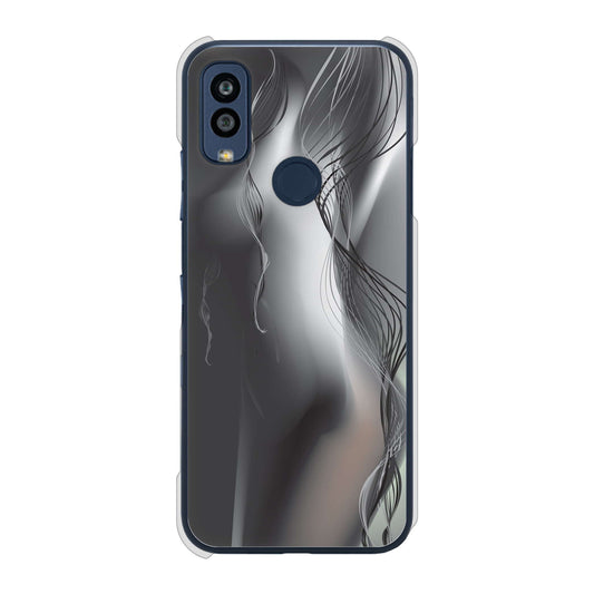 Android One S10 Y!mobile 高画質仕上げ 背面印刷 ハードケース 【566 ボディウォール】