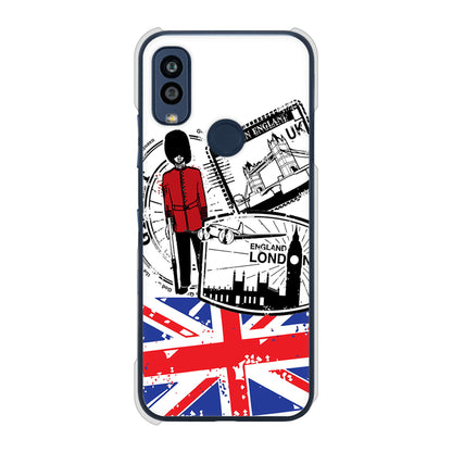 Android One S10 Y!mobile 高画質仕上げ 背面印刷 ハードケース イギリスの風景