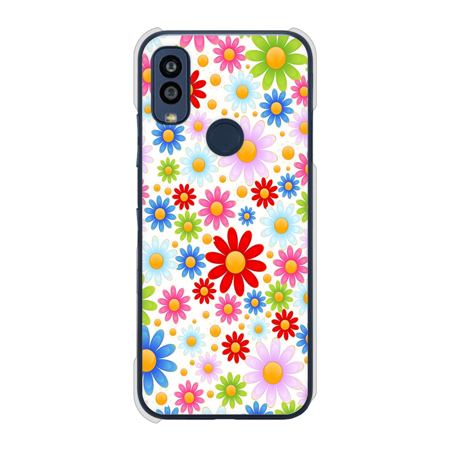 Android One S10 Y!mobile 高画質仕上げ 背面印刷 ハードケース リバティプリント