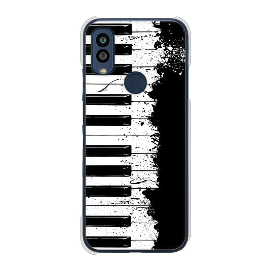 Android One S10 Y!mobile 高画質仕上げ 背面印刷 ハードケース ピアノ