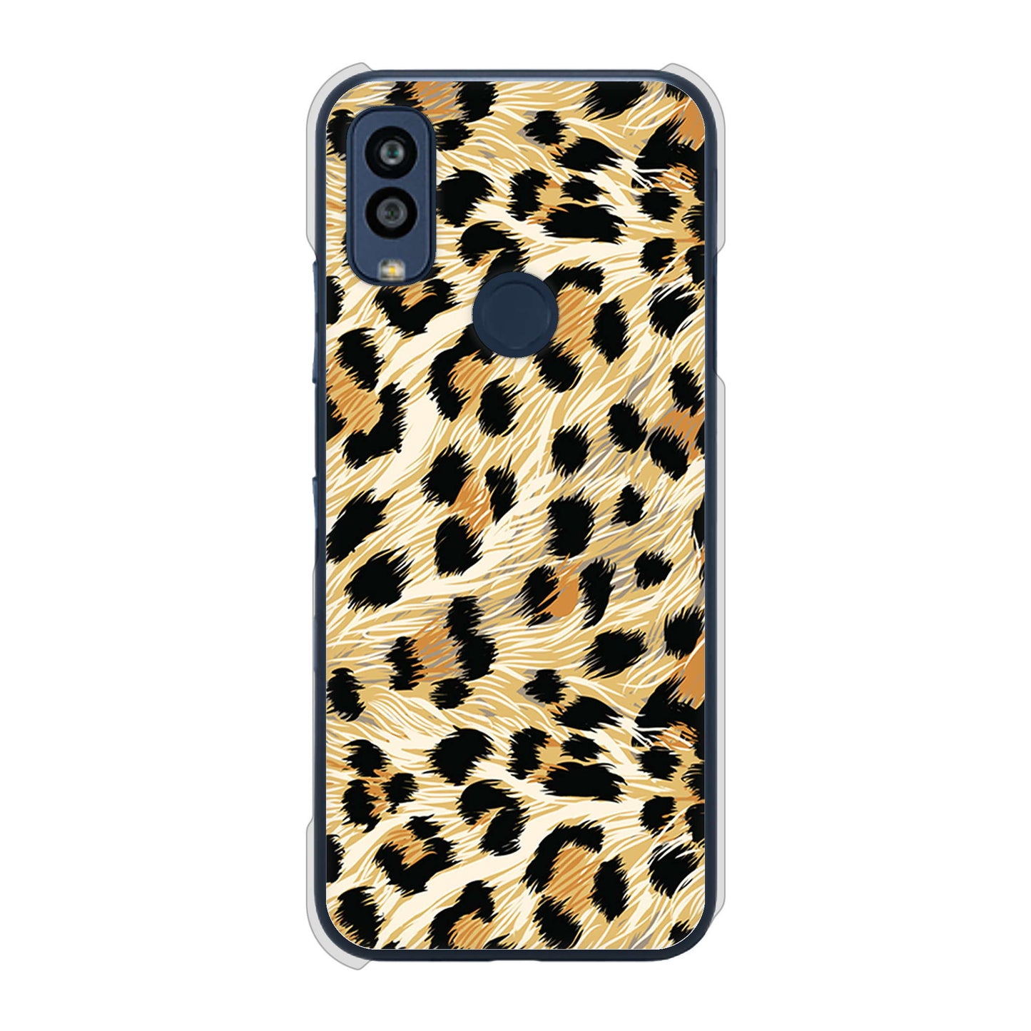 Android One S10 Y!mobile 高画質仕上げ 背面印刷 ハードケース アニマル柄