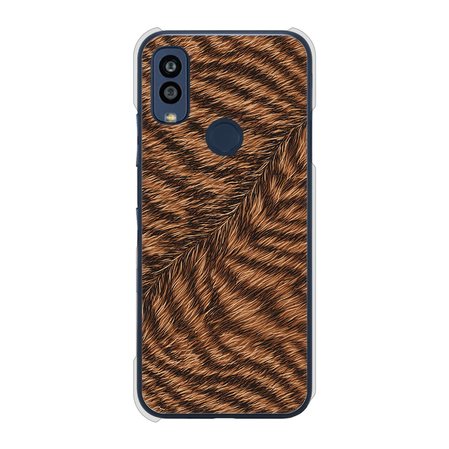 Android One S10 Y!mobile 高画質仕上げ 背面印刷 ハードケース アニマル柄