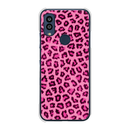 Android One S10 Y!mobile 高画質仕上げ 背面印刷 ハードケース ヒョウ柄ベーシックS