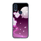 Android One S10 Y!mobile 高画質仕上げ 背面印刷 ハードケース 【1223 紫に染まる月と桜】