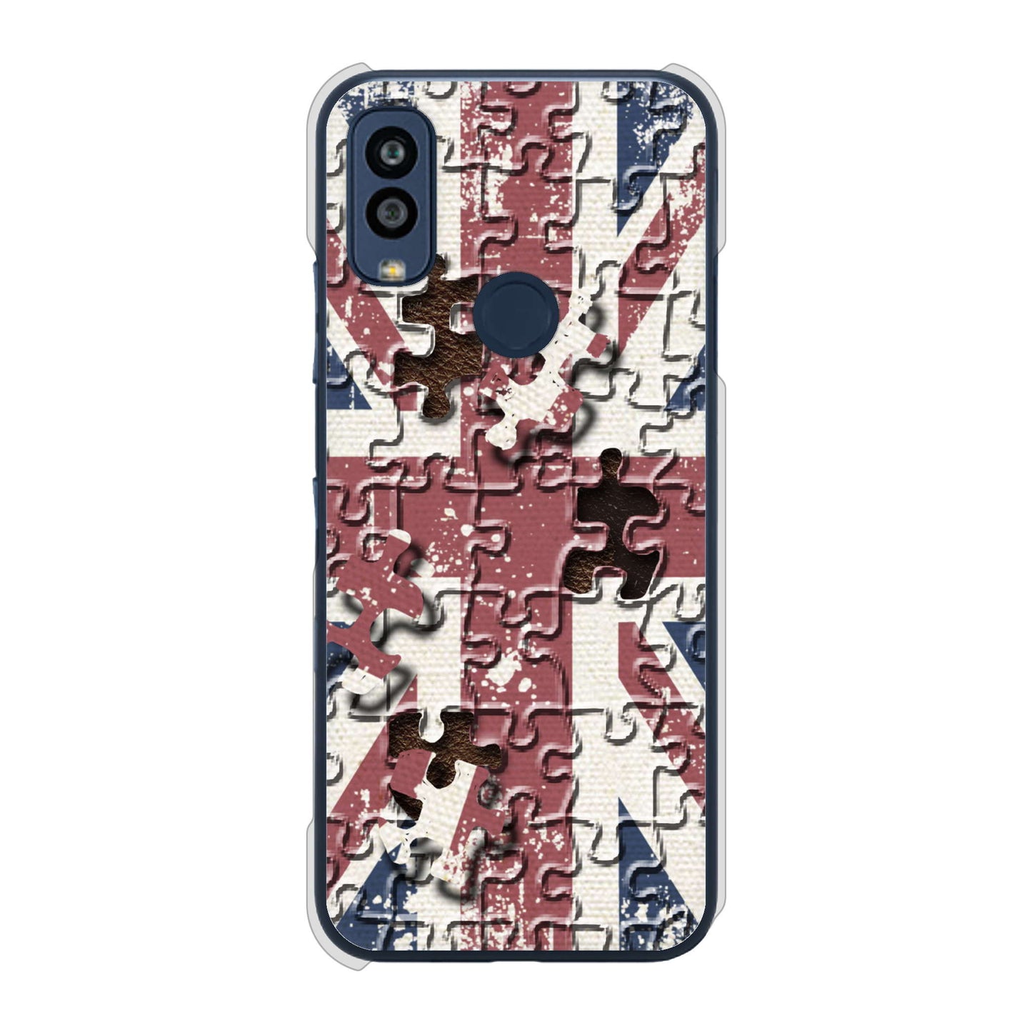 Android One S10 Y!mobile 高画質仕上げ 背面印刷 ハードケース ユニオンジャック