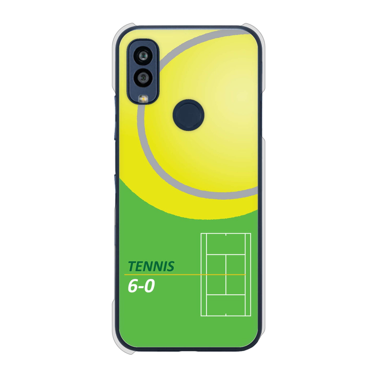 Android One S10 Y!mobile 高画質仕上げ 背面印刷 ハードケース 【IB920 TENNIS】