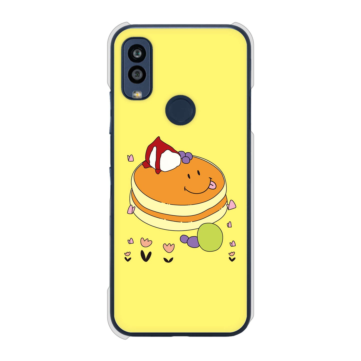 Android One S10 Y!mobile 高画質仕上げ 背面印刷 ハードケース スイーツイラスト
