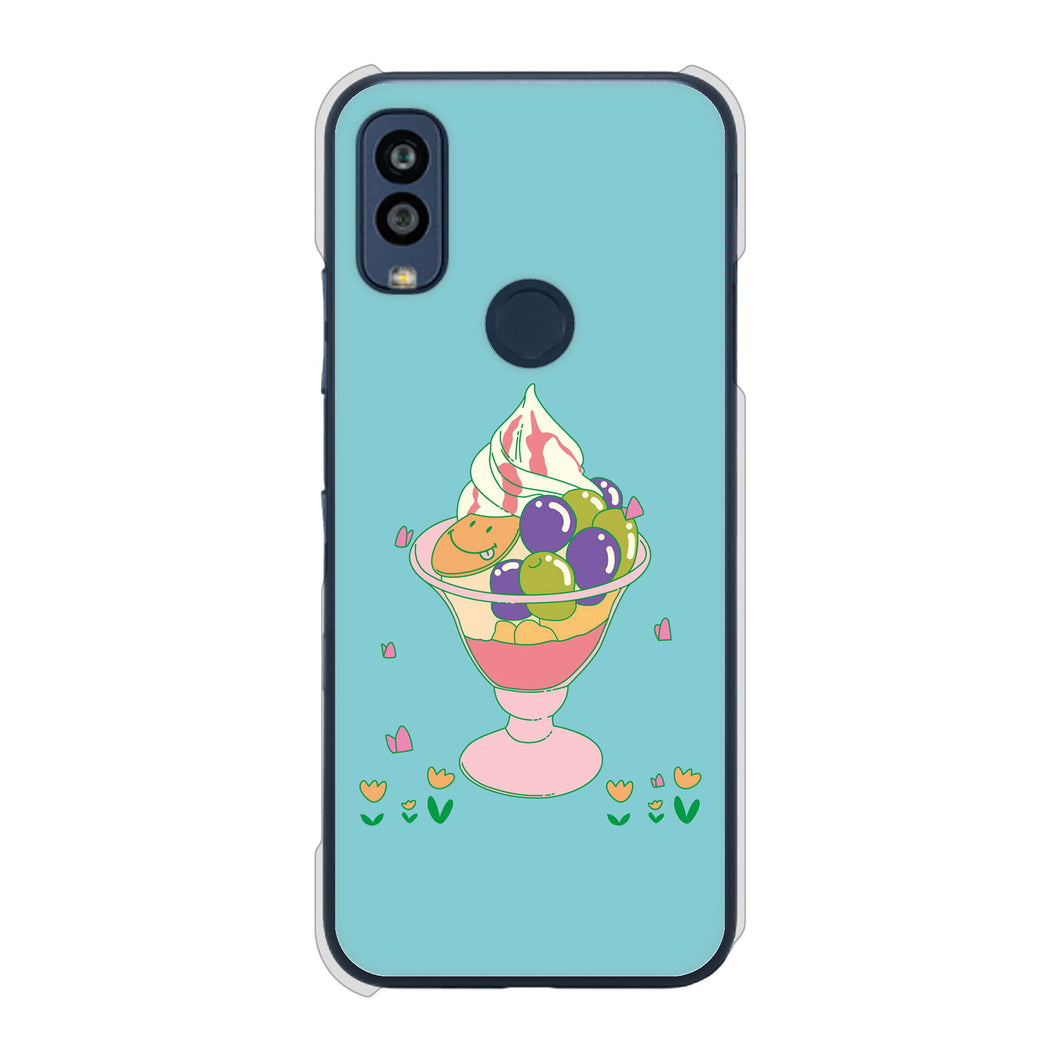 Android One S10 Y!mobile 高画質仕上げ 背面印刷 ハードケース スイーツイラスト