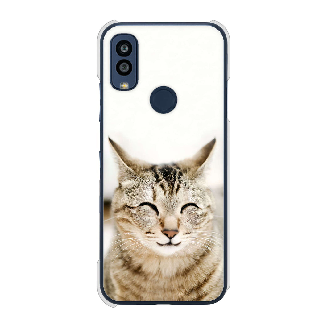 Android One S10 Y!mobile VA801 笑福ねこ ハードケース 背面印刷