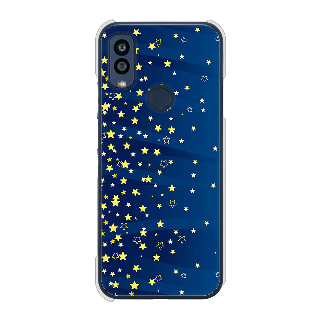 Android One S10 Y!mobile 高画質仕上げ 背面印刷 ハードケース 【VA842 満天の星空】