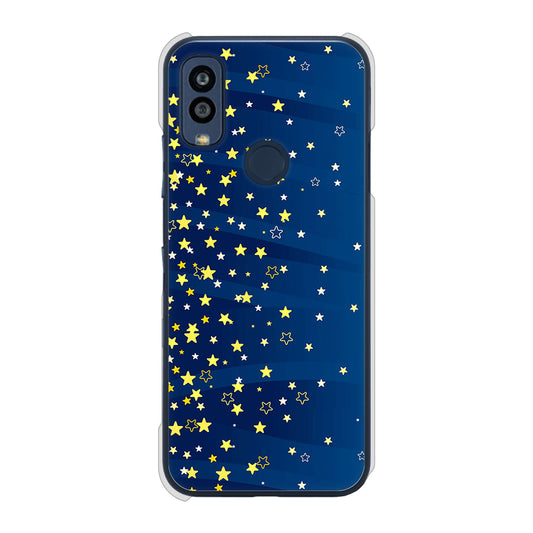 Android One S10 Y!mobile 高画質仕上げ 背面印刷 ハードケース 【VA842 満天の星空】