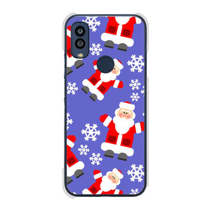 Android One S10 Y!mobile 高画質仕上げ 背面印刷 ハードケース クリスマス