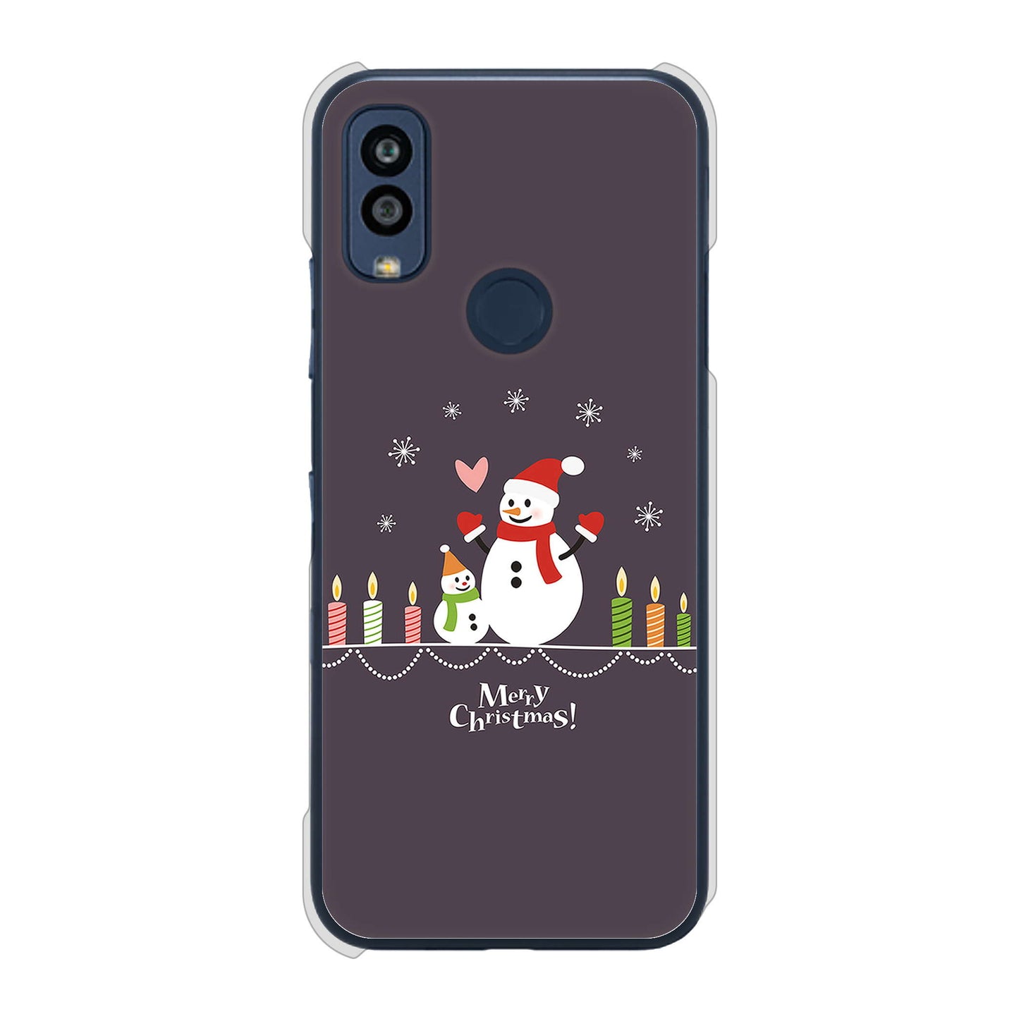 Android One S10 Y!mobile 高画質仕上げ 背面印刷 ハードケース クリスマス