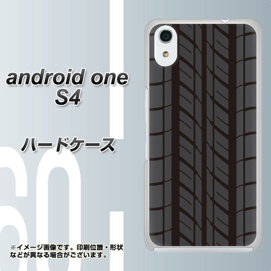 Android One S4 高画質仕上げ 背面印刷 ハードケース【IB931 タイヤ】
