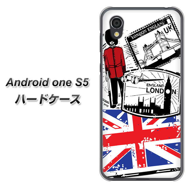 Android One S5 高画質仕上げ 背面印刷 ハードケース【574 ＬＯＮＤＯＮ】