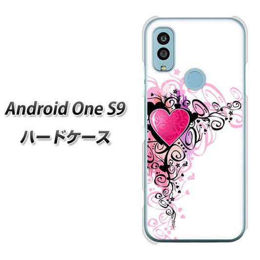 Android One S9 Y!mobile 高画質仕上げ 背面印刷 ハードケース【007 スタイリッシュハート】