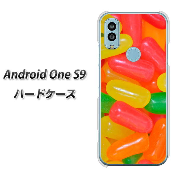 Android One S9 Y!mobile 高画質仕上げ 背面印刷 ハードケース【449 ジェリービーンズ】