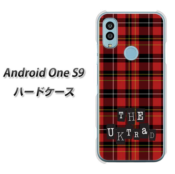 Android One S9 Y!mobile 高画質仕上げ 背面印刷 ハードケース【547 THEチェック】