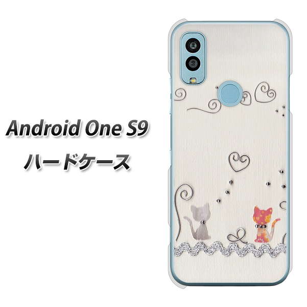 Android One S9 Y!mobile 高画質仕上げ 背面印刷 ハードケース【1103 クラフト写真ネコ】