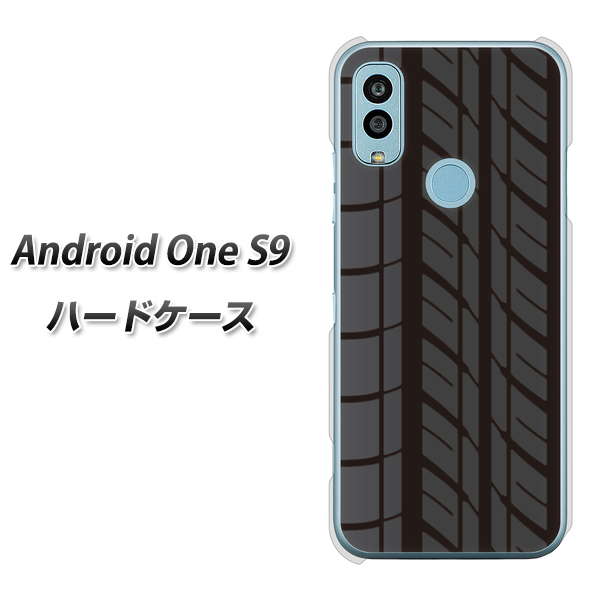 Android One S9 Y!mobile 高画質仕上げ 背面印刷 ハードケース【IB931 タイヤ】