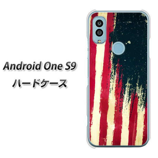 Android One S9 Y!mobile 高画質仕上げ 背面印刷 ハードケース【MI805 ヴィンテージアメリカ】