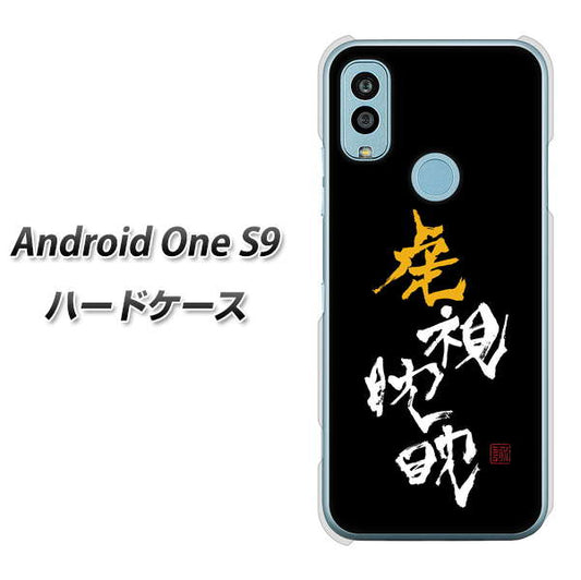 Android One S9 Y!mobile 高画質仕上げ 背面印刷 ハードケース【OE803 虎視眈々】