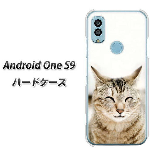 Android One S9 Y!mobile 高画質仕上げ 背面印刷 ハードケース【VA801 笑福ねこ】