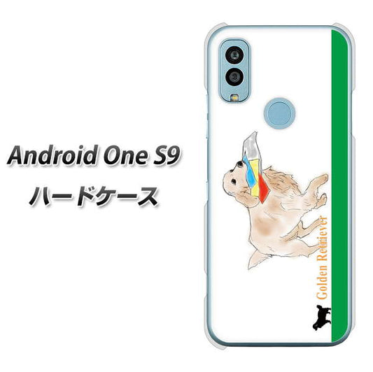 Android One S9 Y!mobile 高画質仕上げ 背面印刷 ハードケース【YD829 ゴールデンレトリバー05】