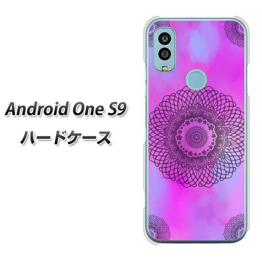 Android One S9 Y!mobile 高画質仕上げ 背面印刷 ハードケース【YJ344 レース】