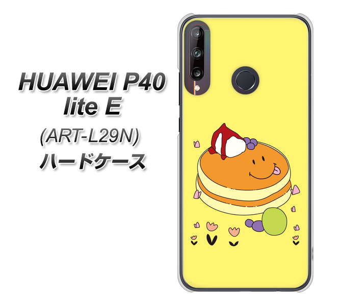 HUAWEI（ファーウェイ） P40 lite E ART-L29N 高画質仕上げ 背面印刷 ハードケース【MA901 パンケーキ】