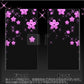 docomo エクスペリアXZ1 コンパクトSO-02K 画質仕上げ プリント手帳型ケース(薄型スリム)【019 桜クリスタル】