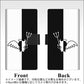楽天モバイル Rakuten Hand 画質仕上げ プリント手帳型ケース(薄型スリム)【027 ハーフデビット】