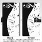 docomo アクオスコンパクト SH-02H 画質仕上げ プリント手帳型ケース(薄型スリム)【114 モノトーンのリズム】