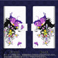 arrows We A101FC 画質仕上げ プリント手帳型ケース(薄型スリム)【146 蝶の精と春の花】