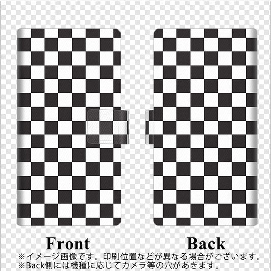 SoftBank アクオス Xx2 mini 503SH 高画質仕上げ プリント手帳型ケース(薄型スリム)【151 フラッグチェック】
