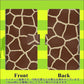 SoftBank エクスペリア XZ1 701SO 高画質仕上げ プリント手帳型ケース(薄型スリム)【209 キリンの背中】