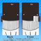 シンプルスマホ6 A201SH SoftBank 画質仕上げ プリント手帳型ケース(薄型スリム)【355 くじら】