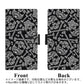 Google Pixel 4a 高画質仕上げ プリント手帳型ケース(薄型スリム)【363 ドクロの刺青】