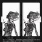 simフリー アクオスゼロ SH-M10 高画質仕上げ プリント手帳型ケース(薄型スリム)【384 ボディアート】