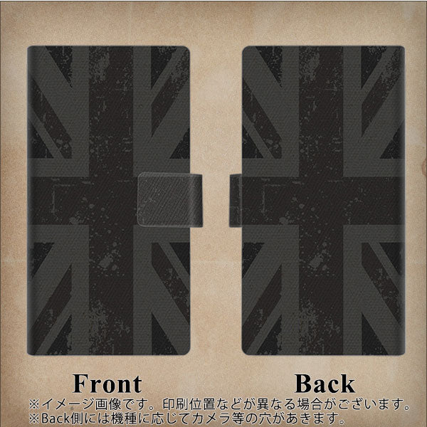 iPhone11 Pro Max　(6.5インチ) 画質仕上げ プリント手帳型ケース(薄型スリム)【505 ユニオンジャック ダーク】