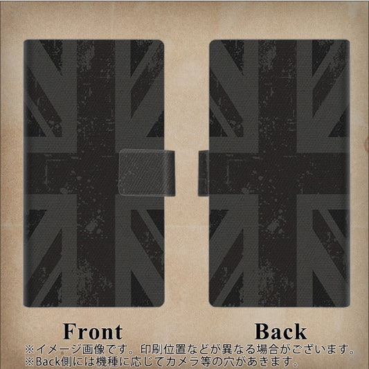 SoftBank エクスペリア XZ3 801SO 高画質仕上げ プリント手帳型ケース(薄型スリム)【505 ユニオンジャック ダーク】