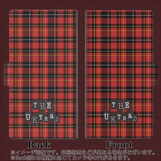 SoftBank アクオス Xx3 506SH 高画質仕上げ プリント手帳型ケース(薄型スリム)【547 THEチェック】