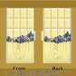 Y!mobile アンドロイドワン S2 画質仕上げ プリント手帳型ケース(薄型スリム)【553 板チョコ－ホワイト】
