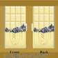AQUOS wish SHG06 au 画質仕上げ プリント手帳型ケース(薄型スリム)【553 板チョコ－ホワイト】