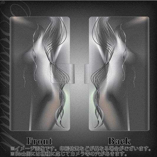 softbank アクオス R3 808SH 高画質仕上げ プリント手帳型ケース(薄型スリム)【566 ボディウォール】