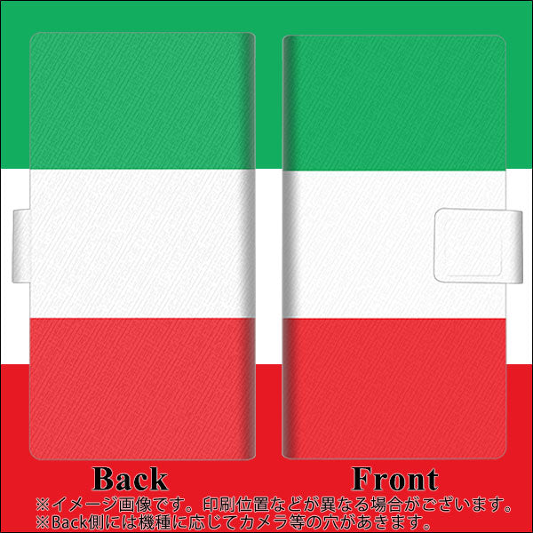 docomo アローズ ビー F-04K 画質仕上げ プリント手帳型ケース(薄型スリム)【676 イタリア】